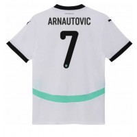 Fotbalové Dres Rakousko Marko Arnautovic #7 Venkovní ME 2024 Krátký Rukáv